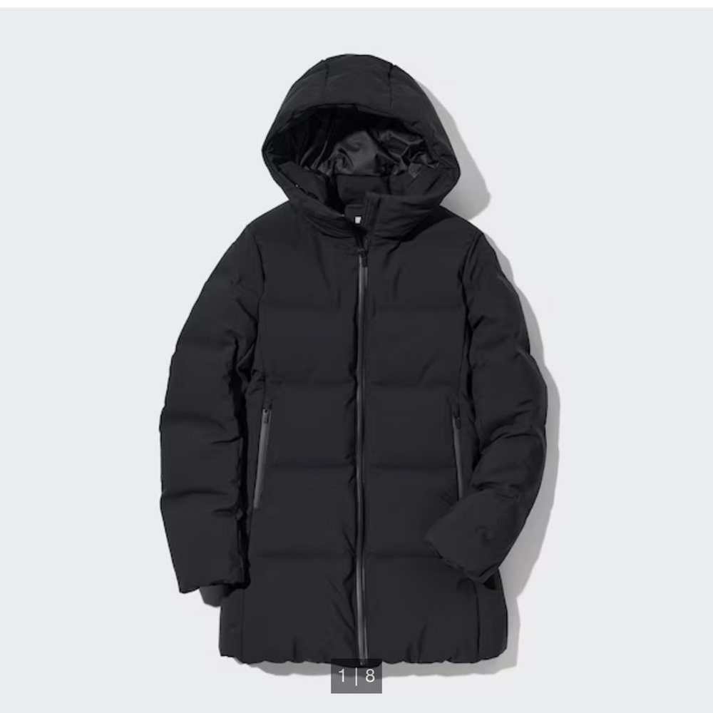 UNIQLO SEAMLESS DOWN COAT PUFFER